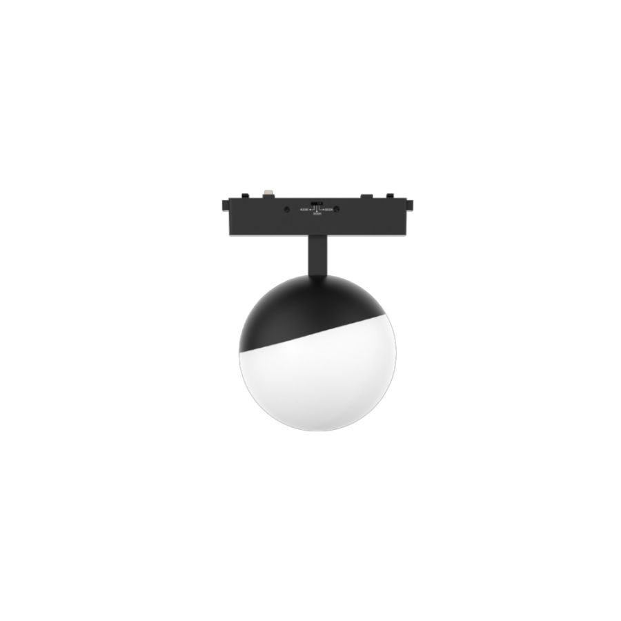 Φωτιστικό LED 6W 3CCT για Ultra-Thin μαγνητική ράγα σε μαύρη απόχρωση D:10X10cm TMU0150-Black